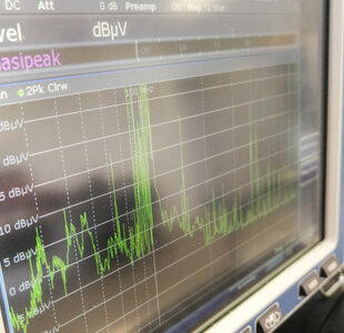 Image of Electromagnetic Compatibility measurements