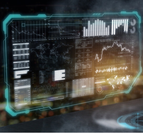 Image showing A dashboard of augmented virtual reality