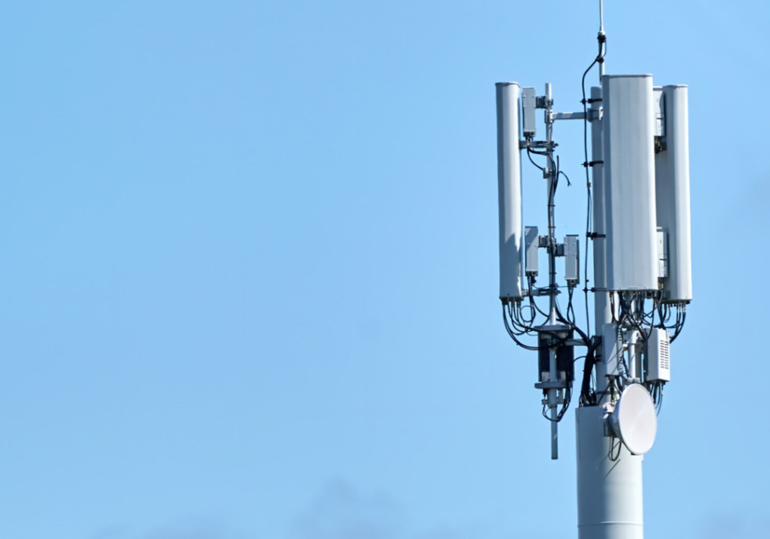 Image showing A 5G telecommunication tower