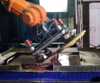 Automated factory mixing machine 