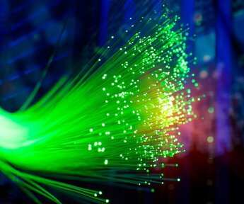 Image showing fibre optic network cable