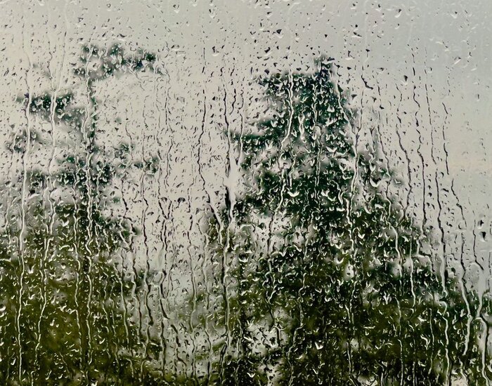 Image showing rain on a window