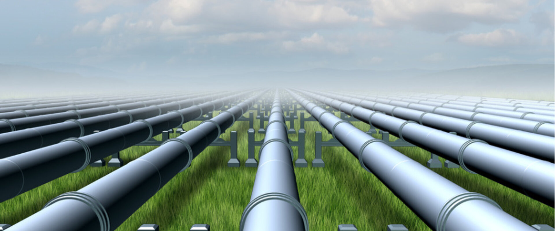 Pipelines carrying natural gas