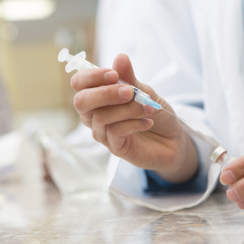 Image showing custom prescription drugs being created in pharmacy