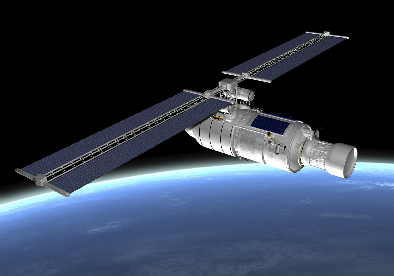 Image showing an Earth observation satellite