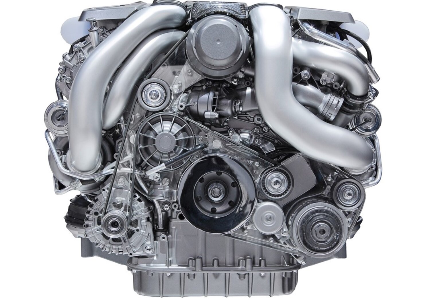 Image showing a Modern car engine