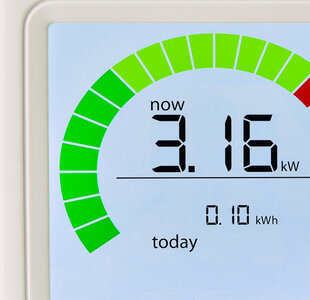 Image showing a European Smart electricity meter
