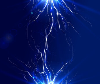 Image showing a discharge of lightning