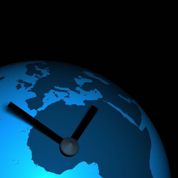 Image showing global time