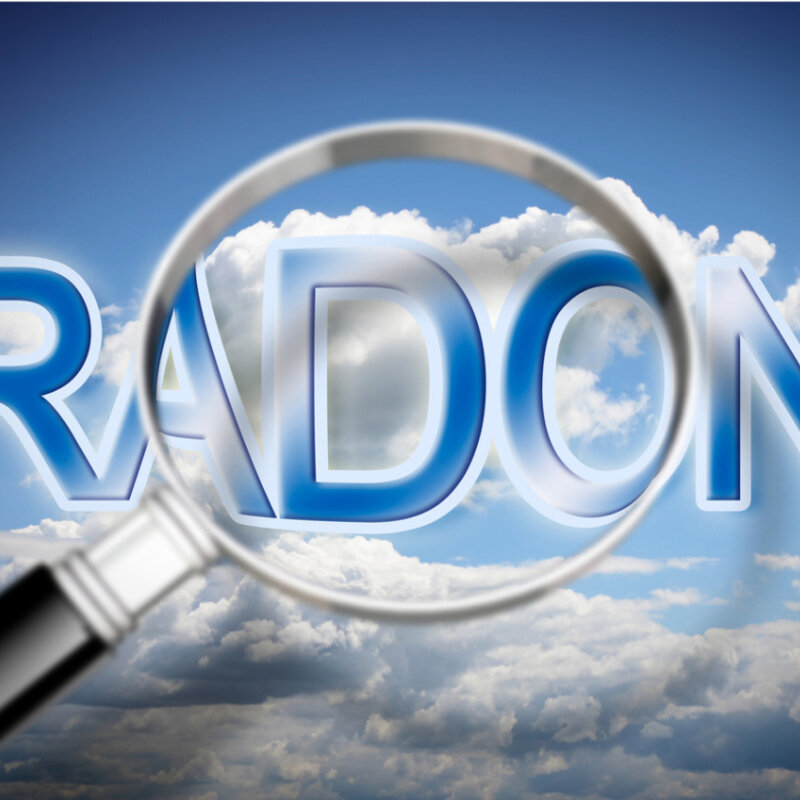 Providing new traceability chains from the laboratory to the field for radon (Rn-222) monitoring Image showing concept of radon danger