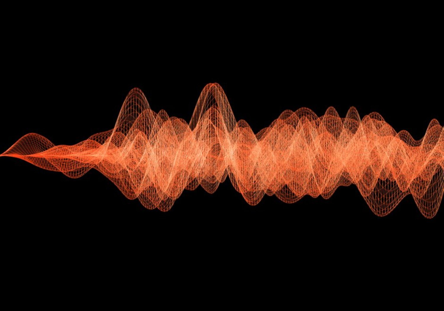 Image of overlapping waves of different frequencies