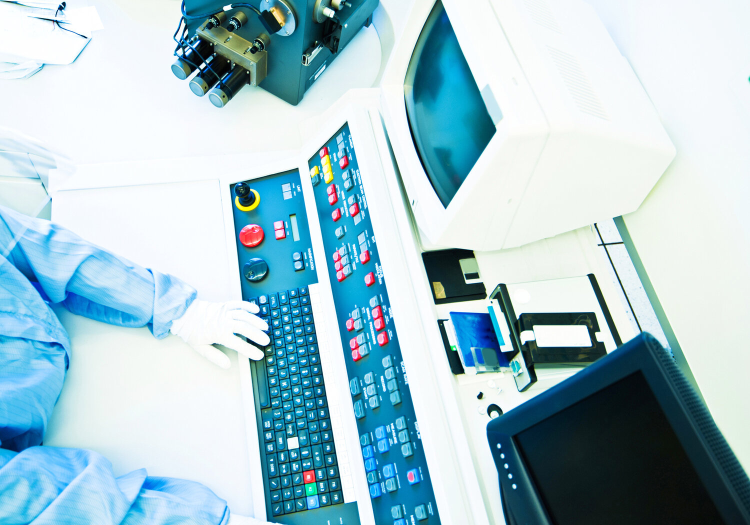 Image showing Console In Master Control Room
