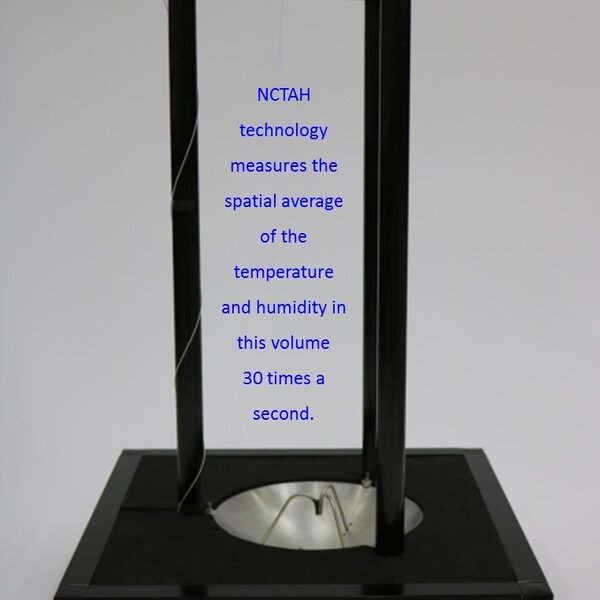 NCTAH - Non-contact thermometer and hygrometer